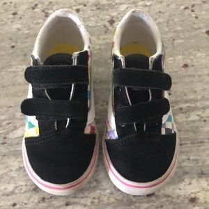 Toddler girl Velcro vans
